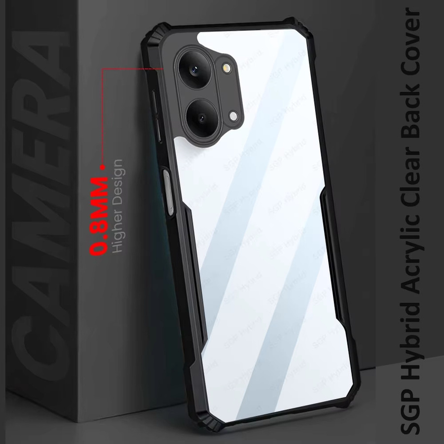 Stoßfeste Airbag Schutzhülle für Xiaomi Poco X8 Pro Max, X8 Pro, Redmi Turbo 5, 5 Max – Transparente TPU und PC Hülle mit harter Rückseite - Bild 2