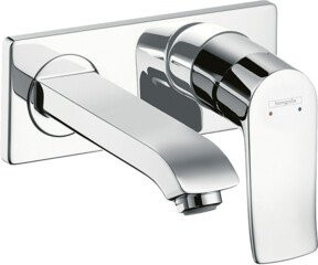 Hansgrohe Metris EcoSmart plus UP-Waschtisch-Einhebelmischer Fertigset in Chrom mit 165 mm Auslauf und wassersparender Technologie - Bild 1
