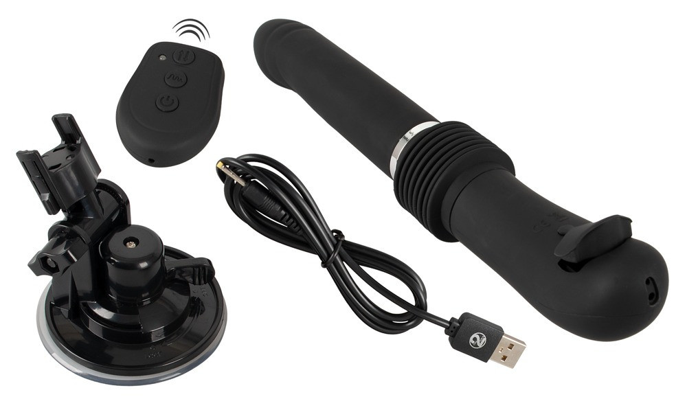 You2Toys Stoßvibrator RC Fucking Machine 2.0 mit abnehmbarem und verstellbarem Saugfuß in Schwarz - Bild 5