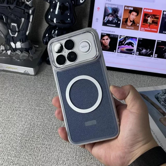 Transparente Silikonhülle mit Magnetfunktion für Xiaomi POCO F8 Pro Ultra F7 X7 M7 Pro, Stoßfester Vollschutz mit Anti-Drop-Funktion - Bild 1