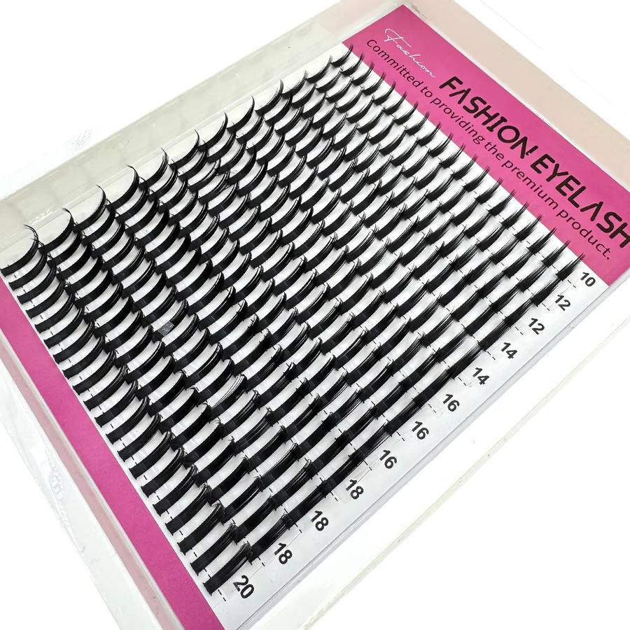 Neue Spikes-Wimpern, Black, Unisex, 10–20 mm, Cluster-Wimpern - Bild 3