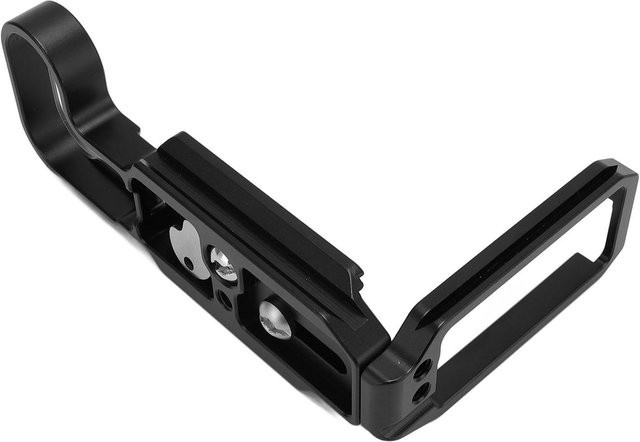 KONNWEI Vertikale Kamera L-Halterung aus Aluminiumlegierung mit Quick Release Platte für Hasselblad X2D, Schwarz - Bild 1