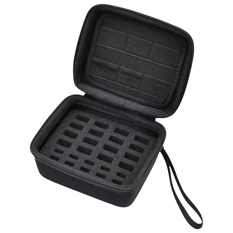 ALLOYSEED USB-C Flash-Laufwerk-Gehäuse und SD-Karten-Organizer in Schwarz - Bild 2