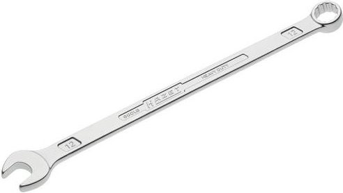 Hazet Ringmaulschlüssel aus Chrom-Vanadium-Stahl in Silber, Schlüsselweite: 12 mm, Länge: 230 mm - Bild 1