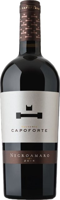 Maseria Capoforte Negroamaro Rotwein, Puglia IGP, 2021, trocken, 0,75 l - Bild 1