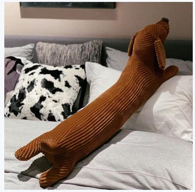 BC Pet Supplies Cartoon Dackel Hund Plüschtier, 70cm, Braun - Bild 1