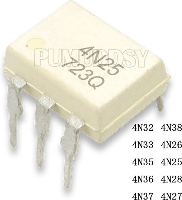 PUMUDDSY DIP-6 IC Optokoppler Set, 10er Los, Farbe Weiß - Bild 1