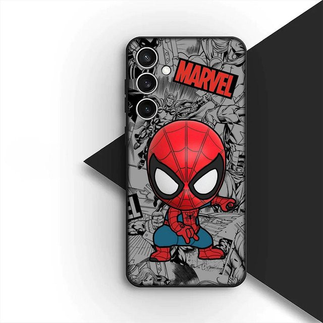 Handyhülle Marvel Spider-Man und Venom für Samsung Galaxy S22 S21 S20 FE Ultra Plus A17 A16 A15 A25 A57 A37 in Multicolour - Bild 1