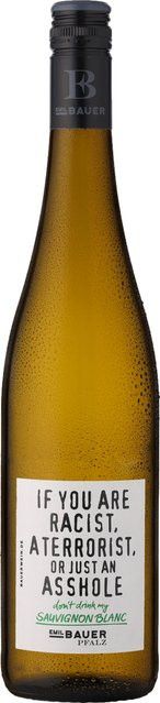 Bauer Terrorist Sauvignon Blanc Weißwein, Pfalz, 2025, trocken, 0,75 l - Bild 1