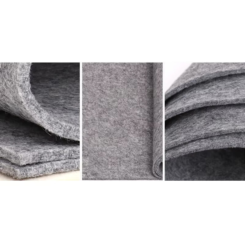 Graues Wollfilz Pad für Kalligraphie und DIY-Projekte B: 120 cm, T: 60 cm, Dicke: 3 mm/5 mm - Bild 4