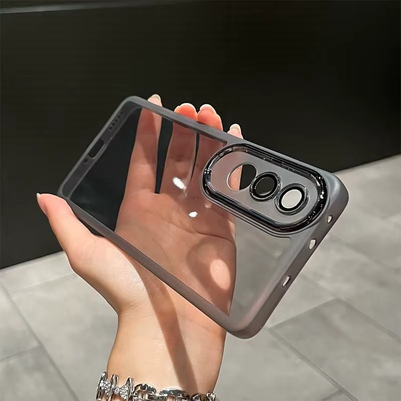 Stoßfeste Silikon Schutzhülle für vivo V50 Lite 4G und 5G in Transparent - Bild 2