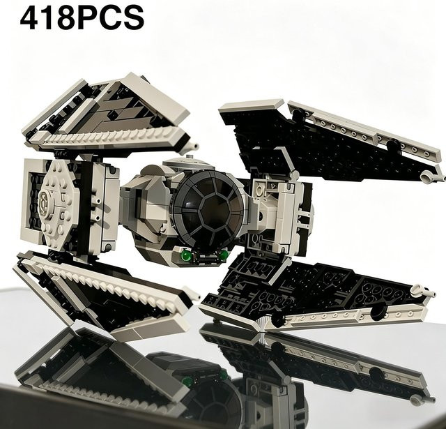 Potdemiel TIE Fighter Bausatz, Star Wars, Weltraum, 418 Teile, ab 14 Jahre - Bild 1