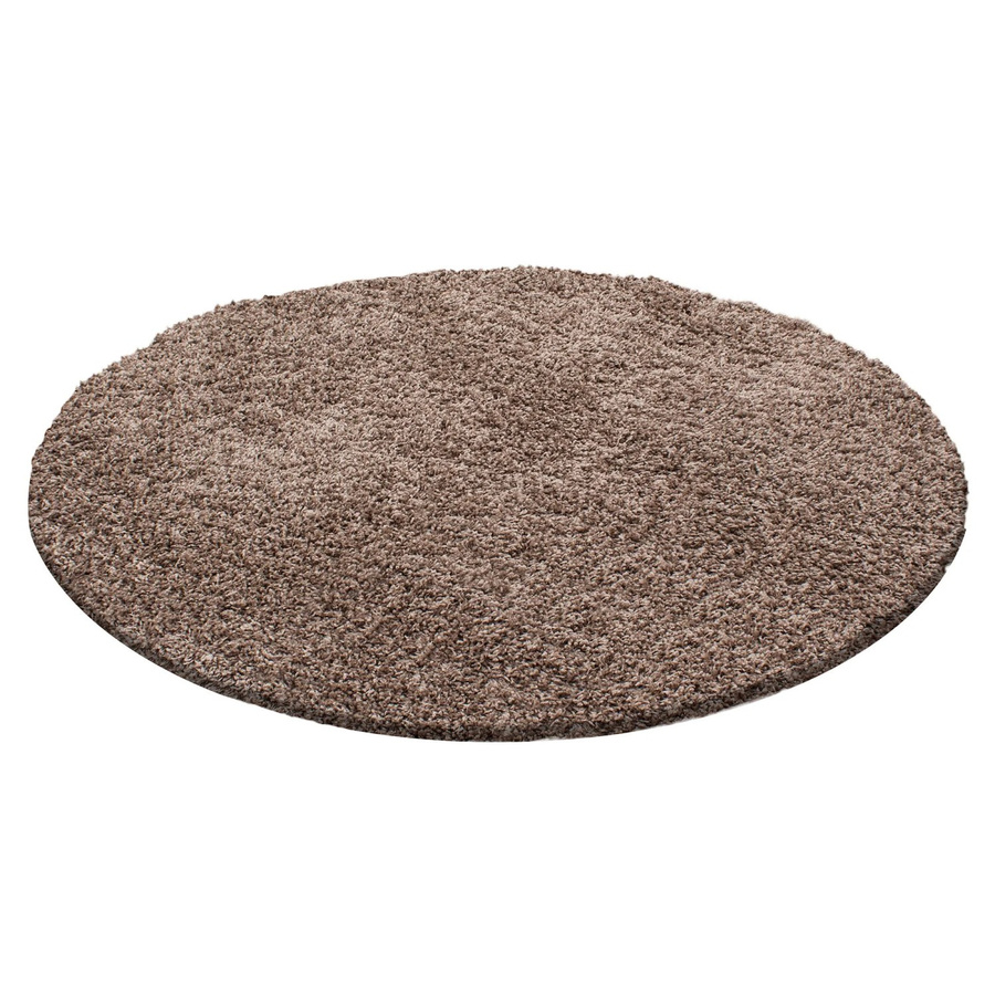 Ayyildiz Hochflorteppich Life Mokka Rund Ø 120 cm - Bild 2