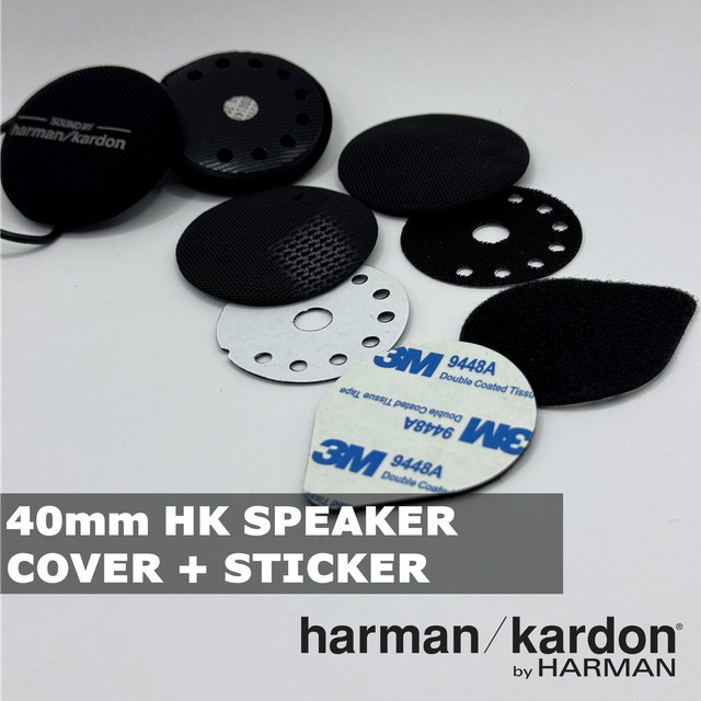 Sena Schaumstoffaufkleber für 20S 20S-EVO 30K 50S Bluetooth Harman Kardon Lautsprecher in Schwarz - Bild 1