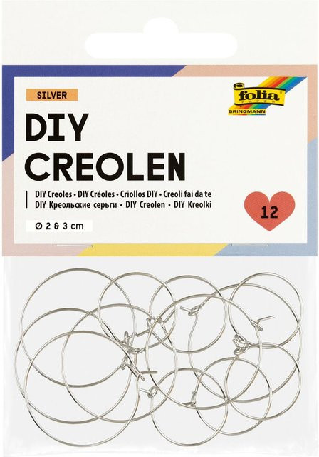 Creolen, Silber, Unisex - Bild 1