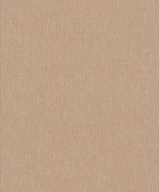 Marburg Vliestapete Botanica 2 53 Uni Beige-Braun FSC Non-Woven - Bild 1