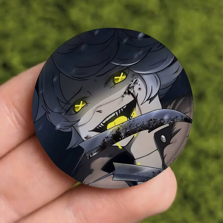 Anstecknadel Anime M-Murder Drone, Tinplate, Metal Badge - Bild 6
