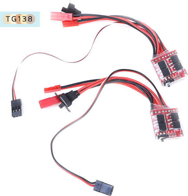 eelhoe Motorgeschwindigkeitsregler RC ESC, 20A 30A, Vorwärts-Rückwärts-Bürstenbremse - Bild 1