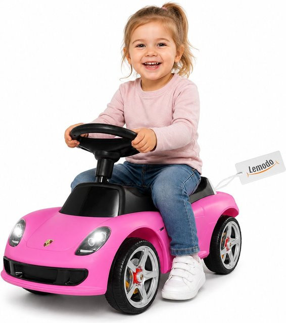 Lemodo Porsche Carrera GT Rutschauto, pink, ab 1,5 Jahre - Bild 1