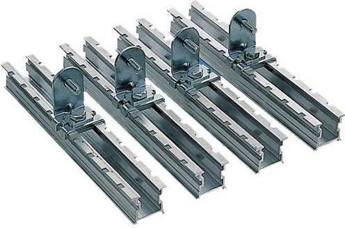 Schneider Electric NSYDPLA4 Montageschiene aus Stahl in Silber - Bild 1