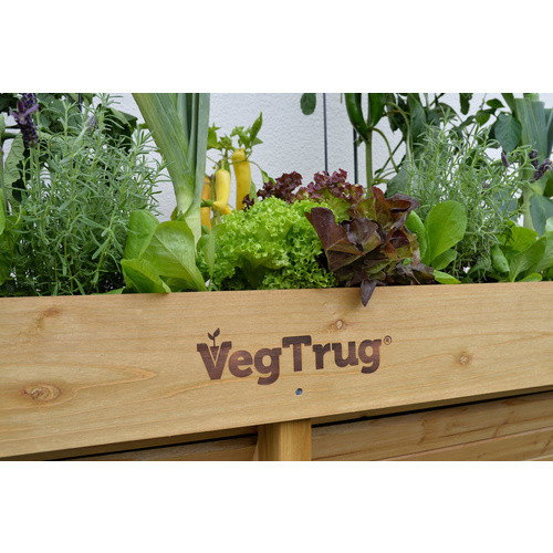 VegTrug Hochbeet Wallhugger aus Zeder in Natur, B/T/H: 183 x 46 x 80 cm - Bild 2