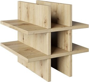 PHOENIX Bareinsatz Raumteiler-Erweiterungsset aus Holz in Beige, B/H/T: 34,1 x 34,1 x 33,4 cm - Bild 1