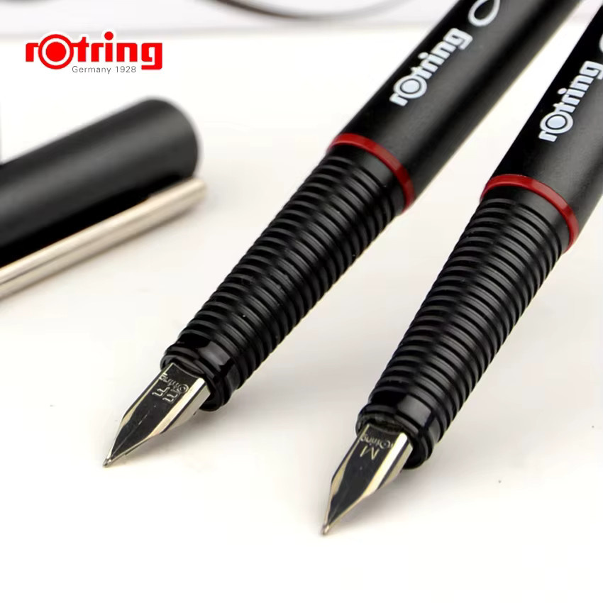 Rotring Art Pen Füllfederhalter in Schwarz für professionelles Skizzieren, Kalligraphie und technisches Zeichnen - Bild 5