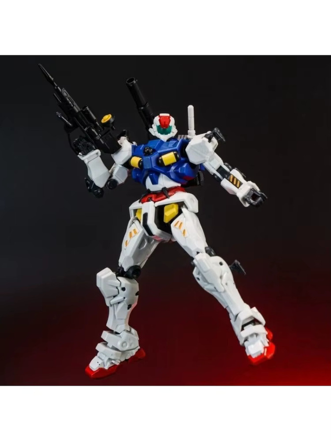 Bandai HG RGM-79 LEBAO Modell Sayla weiß Light-Type Guncannon, Bausatz, Actionfigur, Roboter, Plastikmodell - Bild 2