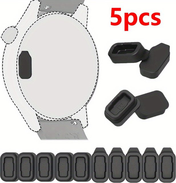 YIFILM Staub Stecker Silikon, Schwarz, Unisex - Bild 1