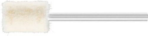 PFERD Filzpolierstifte Zylinderform Weiß Durchmesser: 10 mm, Länge: 15 mm, Schaft-Durchmesser: 3 mm - Bild 1