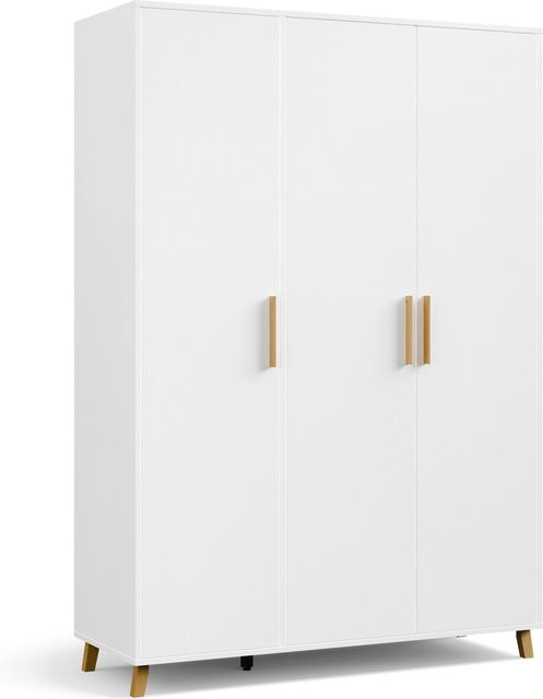 RAUCH Shinjo Drehtürenschrank Weiß B/T/H: 140 x 53 x 203 cm - Bild 1
