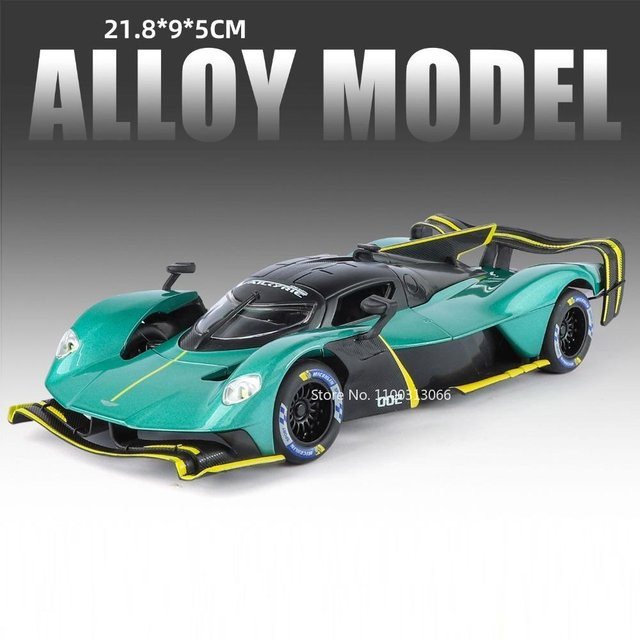 Linyi toy car Countach Lp500S Valkyrie Supercar Spielzeugmodell, 1:24, ab 14 Jahren - Bild 1