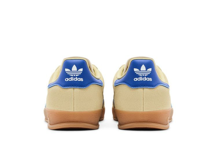 adidas Gazelle Indoor, Puder Gelb Königsblau, 38.5 - Bild 3