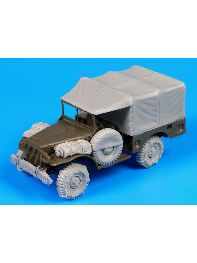 JIJIE Zubehörset für US-Militär-LKW, Bausatz, Maßstab 1:35 - Bild 2