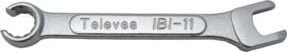 Televes Spezial-Montageschlüssel für F-Stecker IBI11N in Silber - Bild 1