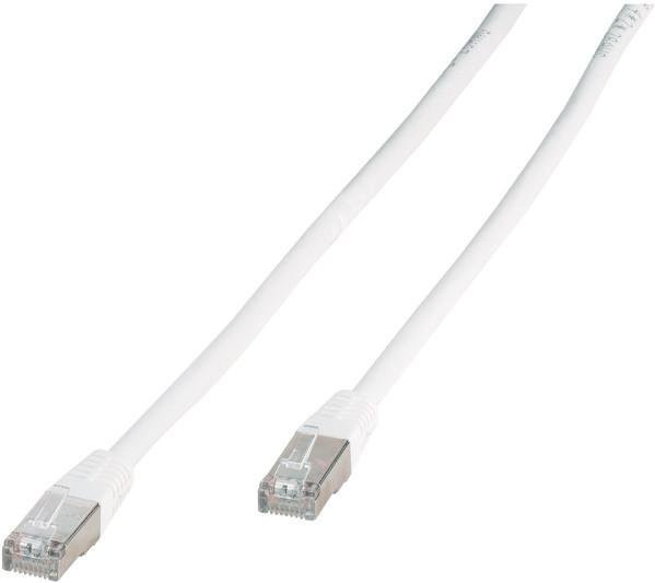 Vivanco CAT6 Ethernet LAN Netzwerkkabel, Farbe: Weiß, Länge: 3 m - Bild 1