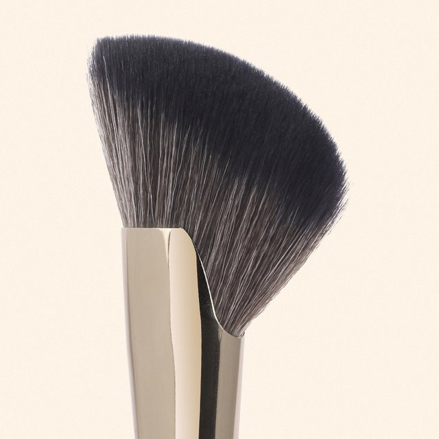 MAANGE Make-up-Pinsel, abgewinkelter Rouge-Bronzer-Konturpinsel - Bild 1