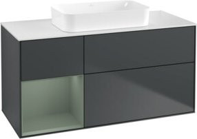 V&B Waschtischunterschrank Finion in Lackierung, Breite: 120 cm, Tiefe: 60 cm - Bild 1