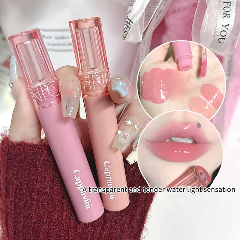 Cappuvini Spiegelglanz-Lipgloss, langanhaltend, wasserfest, hochpigmentiert - Bild 2