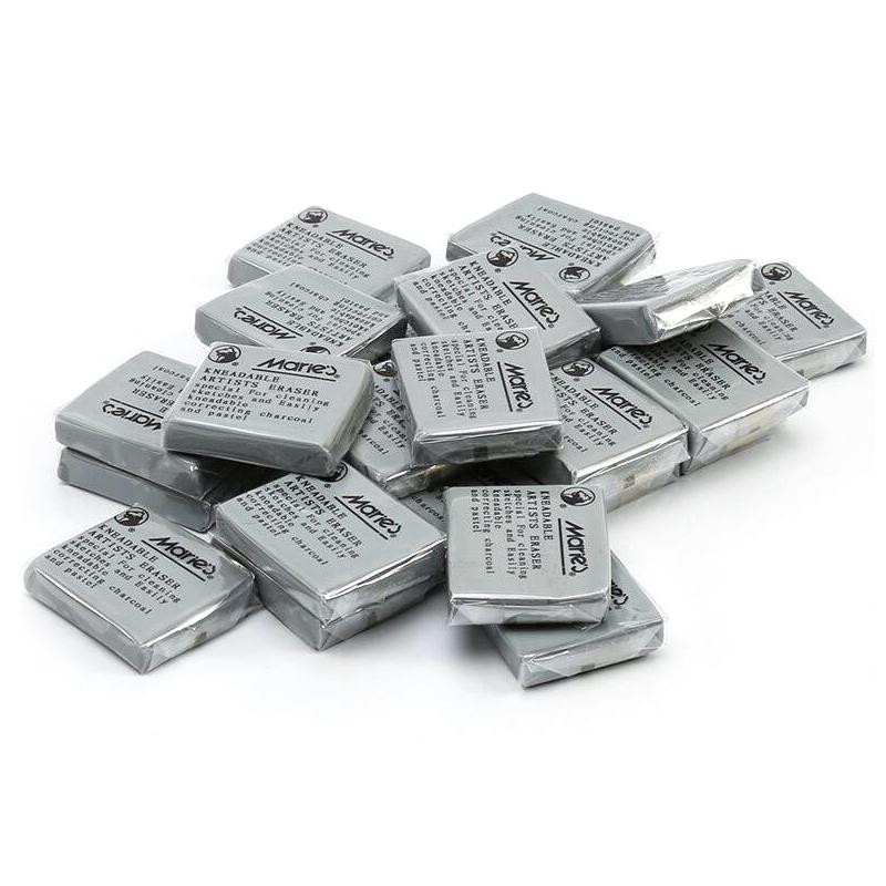 Dainayw Knetradiergummi Soft Eraser in Grau für Kunstbedarf - Bild 2