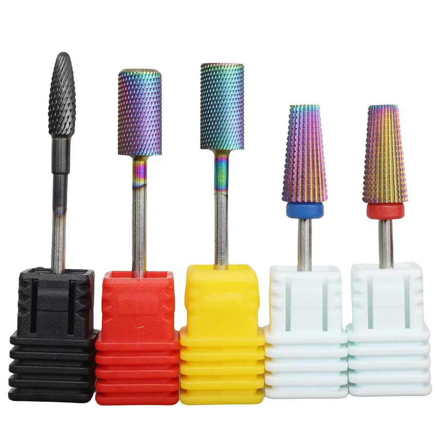 Easy Nail Hartmetall-Nagelbohrer, konischer Fräser für Maniküre - Bild 2
