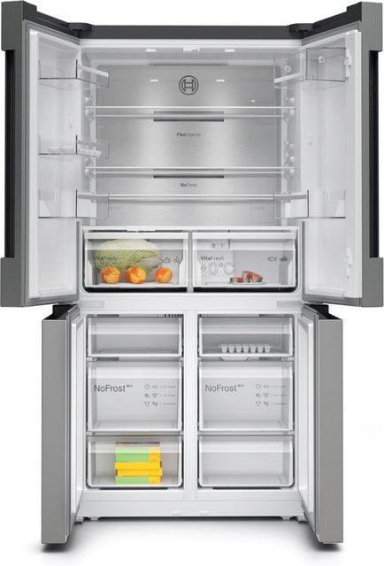Bosch KFN96APEA Serie 6 French Door Kühl-Gefrier-Kombination in Edelstahl/Silver - Bild 2