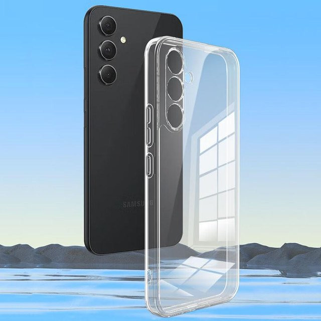 Transparente TPU Handyhülle für Samsung Galaxy A55 5G - Bild 1