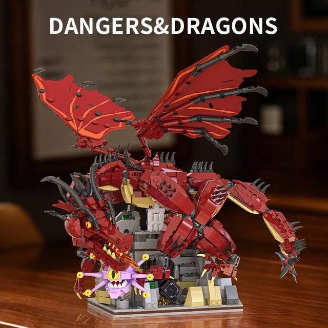 CETYL Dungeons and Dragons Baustein-Set, 1856 Teile, ab 14 Jahren - Bild 1