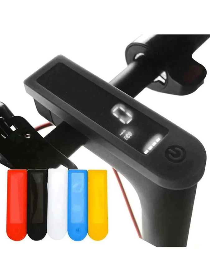 Wasserdichte Schutzhülle für das Display und Armaturenbrett von deinem Xiaomi Elektroroller in Rot - Bild 5