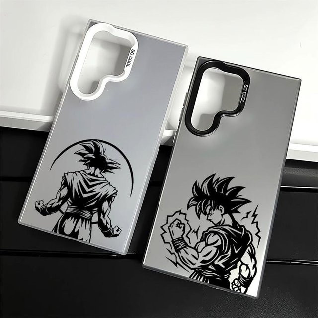 Soft Cover Handyhülle mit Dragon Ball Cartoon Design für Samsung Galaxy Note 20 Ultra, S25 Ultra, S24 Ultra, S23, S22, S21, S20 und S25 Plus - Bild 1
