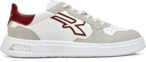 U-Power Berufshalbschuh VENOM OB SR aus Leder in Weiß, Beige und Rot, Größe 35 - Bild 1