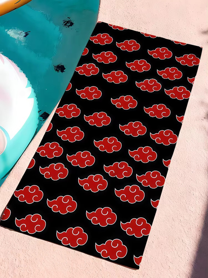 Schnelltrocknendes Naruto Anime Handtuch in Multicolour für Schwimmbad, Camping, Yoga und Fitnessstudio - Bild 6