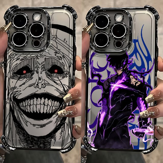 Anime S-Solo Schutzhülle für Xiaomi Redmi und Note Modelle mit Airbag-Anti-Fall-Funktion, Multicolor - Bild 1