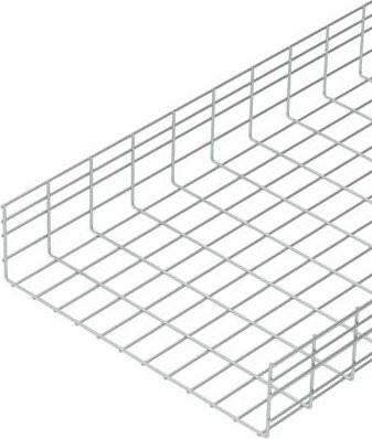 OBO Bettermann Gitterrinne aus Edelstahl in Silber, B/H/L: 60,0 x 15,5 x 300 cm - Bild 1